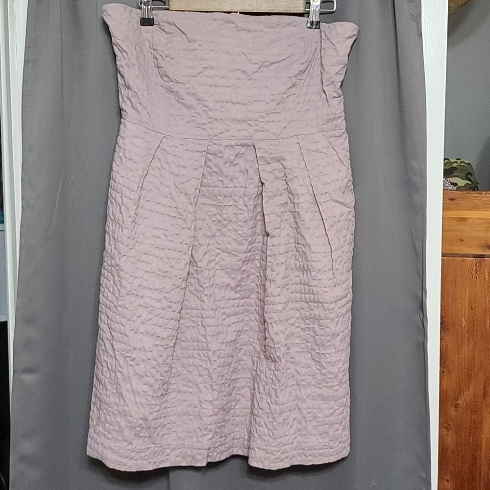J Crew Factory strapless dress size 14